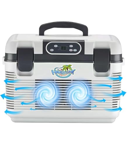 Amazon.co.jp: HANSHUMY 12L冷蔵庫 -2℃～60℃ 2つの冷却システム 冷温庫